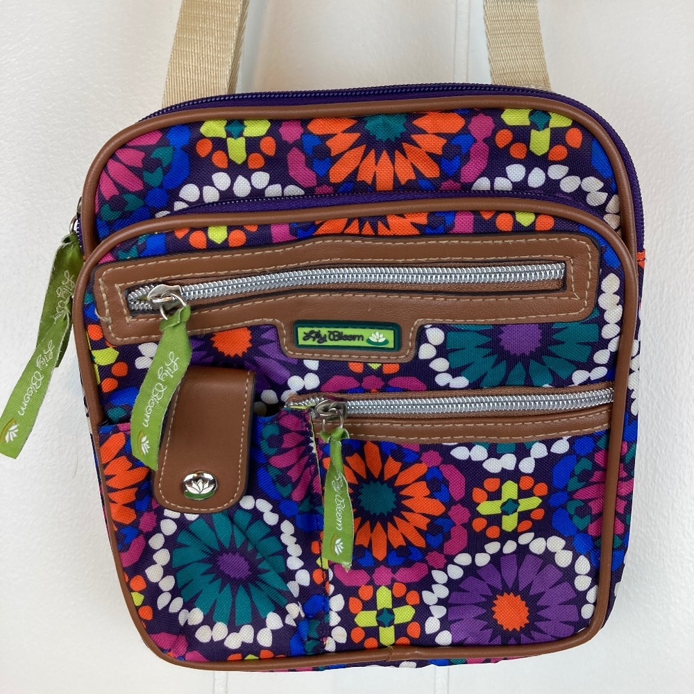 Lily Bloom Crossbody Floral Purse